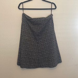 BHS - Size 14 - Black/White/Gray - A line skirt